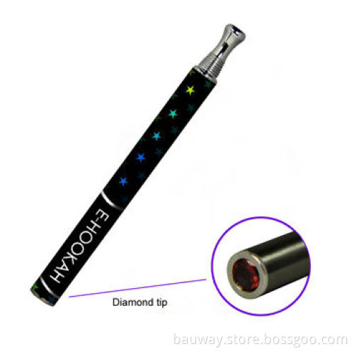 1000 puffs disposable ecig eshisha, F02, with diamond tip from BAUWAY manufacture